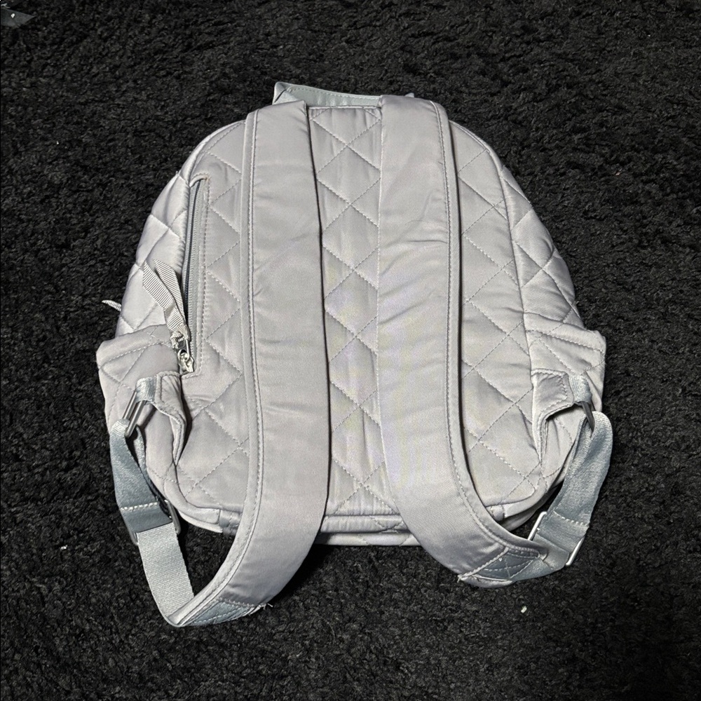 Vera Bradley Small Gray Mini Performance Twill Wa… - image 2